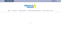 Desktop Screenshot of feldenkrais.com