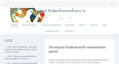 Desktop Screenshot of feldenkrais.fi